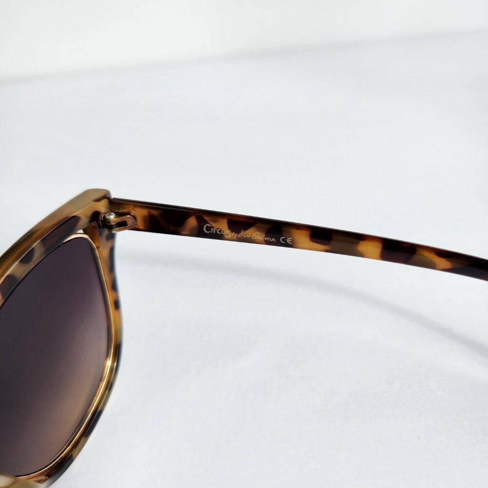Circus by Sam Edelman Tortoise Shell Cat-Eye Frame Sunglasses Gradient Lenses - Picture 6 of 10